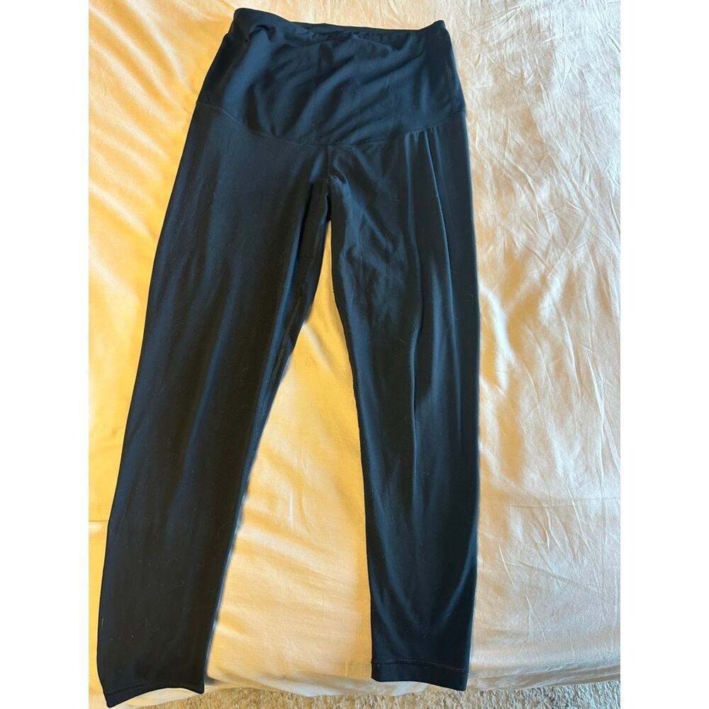 Ingrid + Isabel Maternity Leggings Black Size XL Work Out Pregnancy Gear